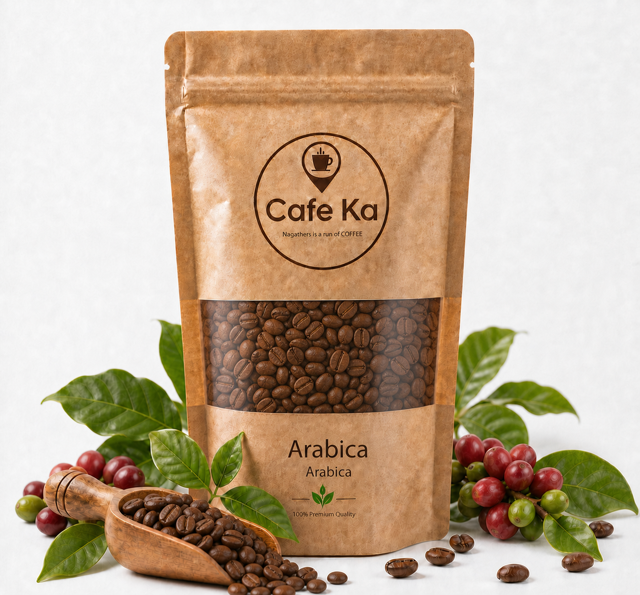 دانه قهوه عربیکا اتیوپی دیجیما 1 کیلوگرم